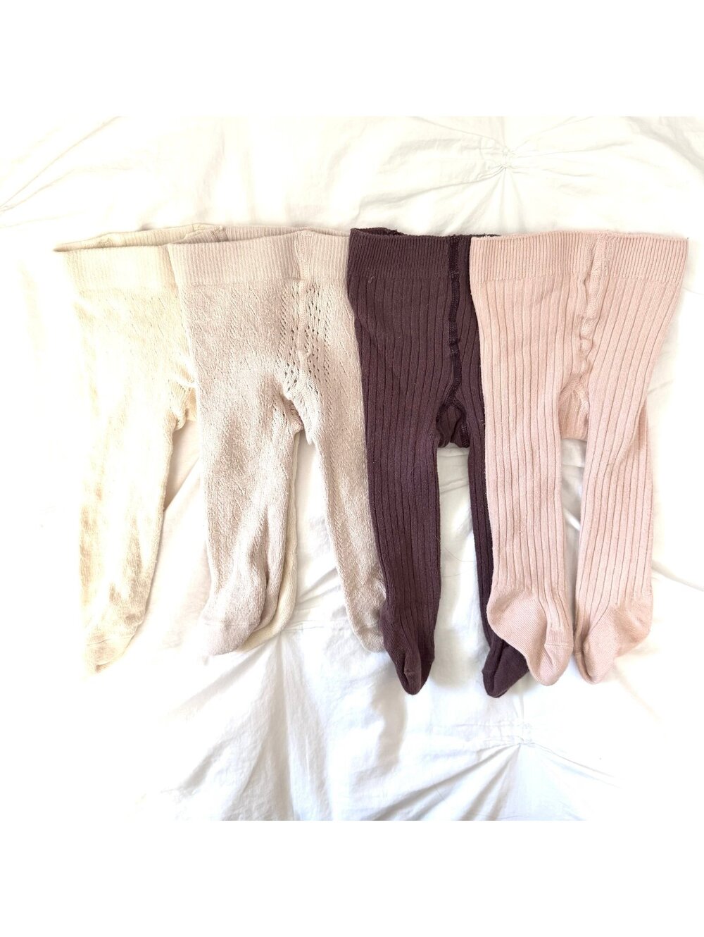 Jamie Kay Ribbed & Cable Knit Tights Bundle